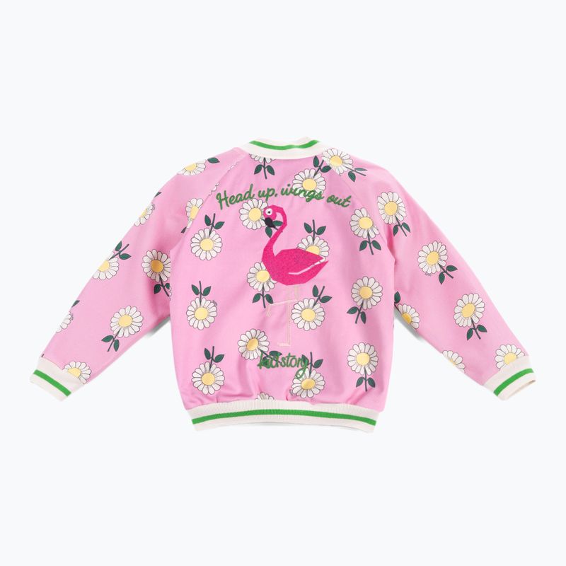 Детско яке KID STORY Bio Finishing Bomber daisy  3