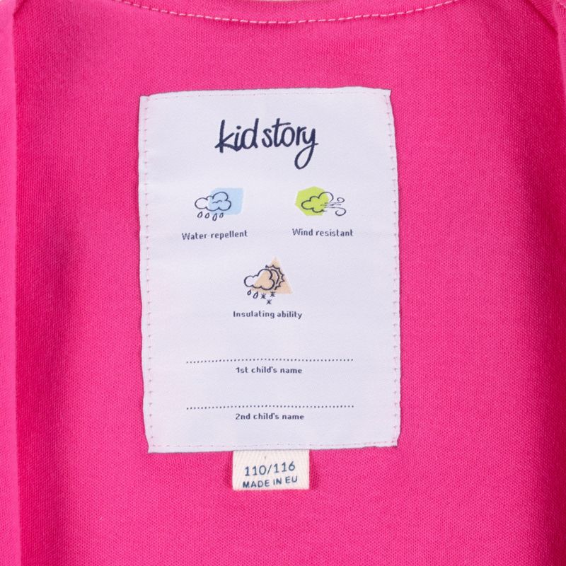 Детско яке KID STORY Bio Finishing Bomber daisy  5
