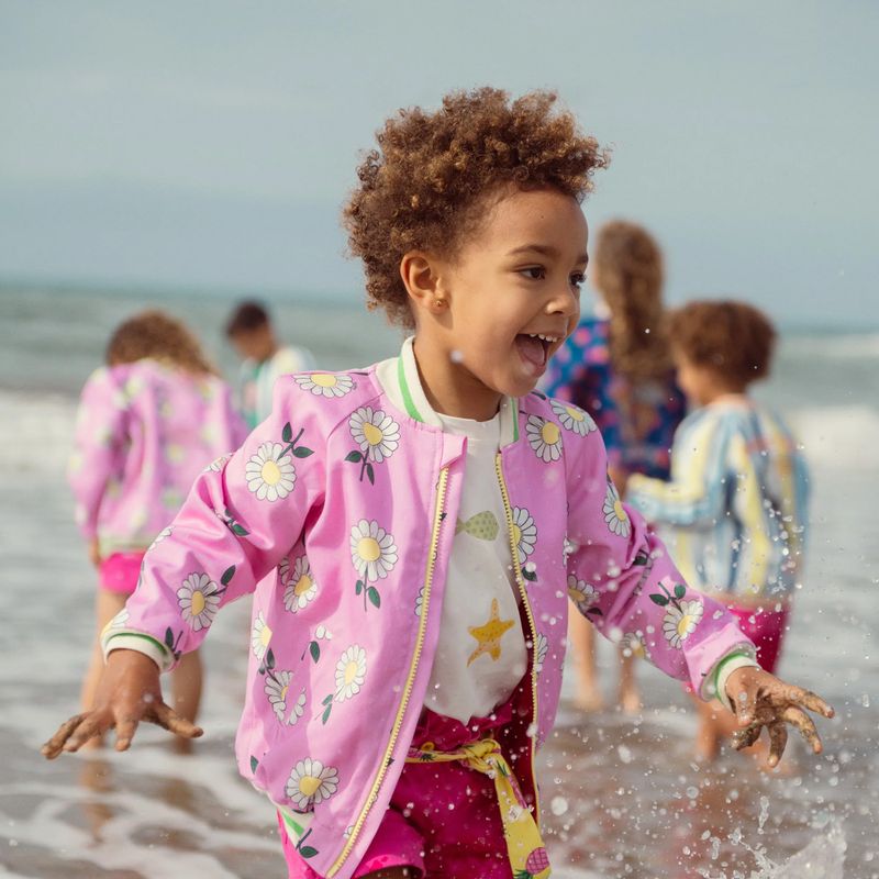 Детско яке KID STORY Bio Finishing Bomber daisy  2