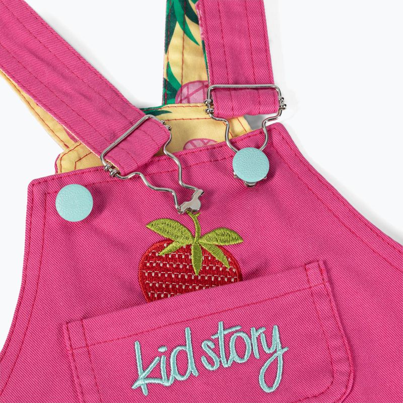 Детски гащеризон къс KID STORY sweetness strawberry 4