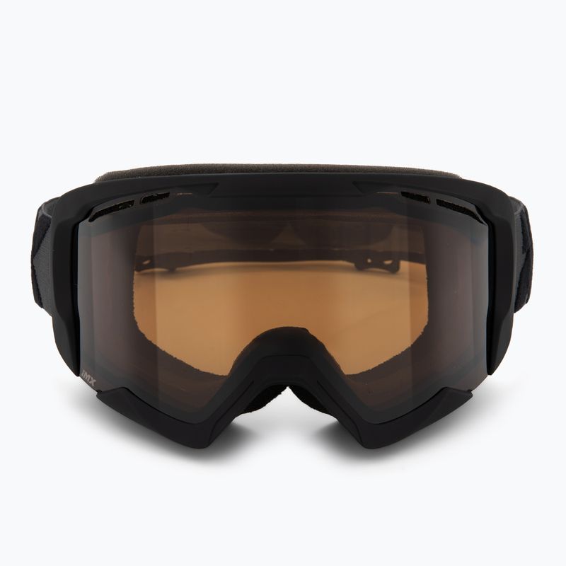 Скиорска маска IMX Snow black matt/black/clear/brown 2