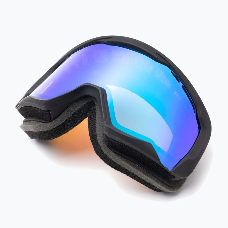 Скиорска маска IMX Snow black matt/black/green irridium/brown 10