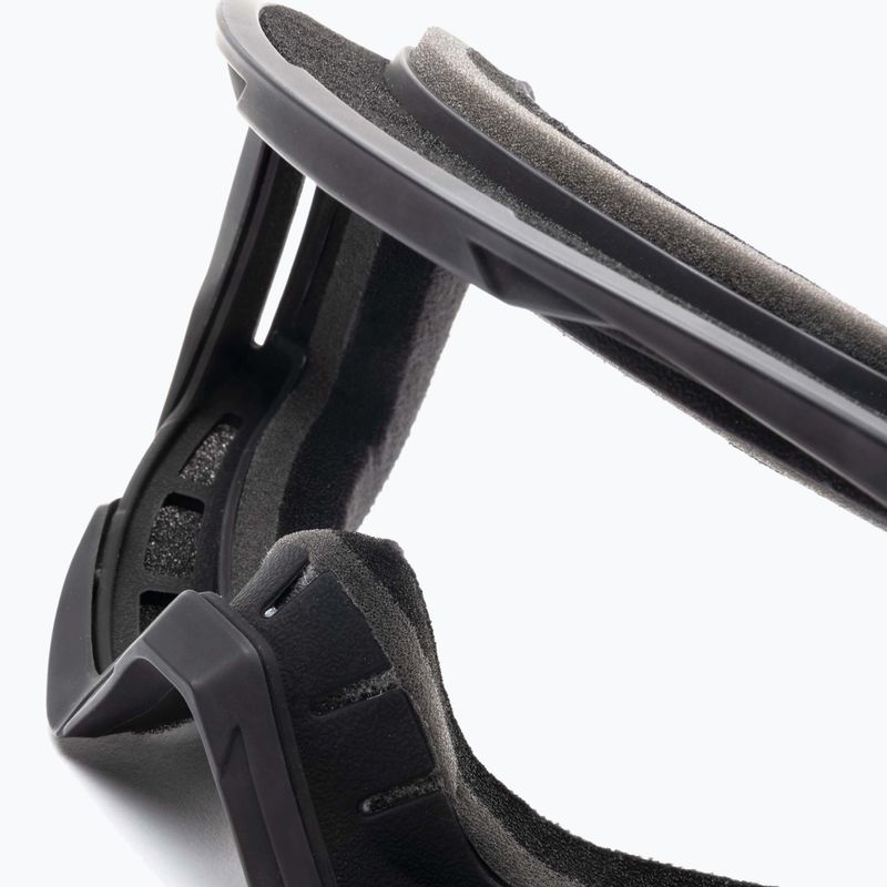 Скиорска маска IMX Snow black matt/black/green irridium/brown 12