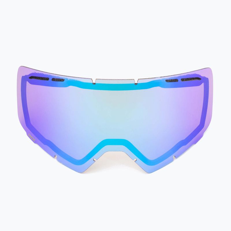 Скиорска маска IMX Snow black matt/black/green irridium/brown 13