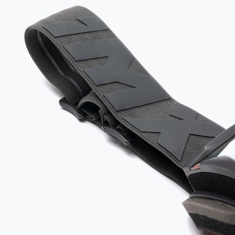 Скиорска маска IMX Snow black matt/black/green irridium/brown 15