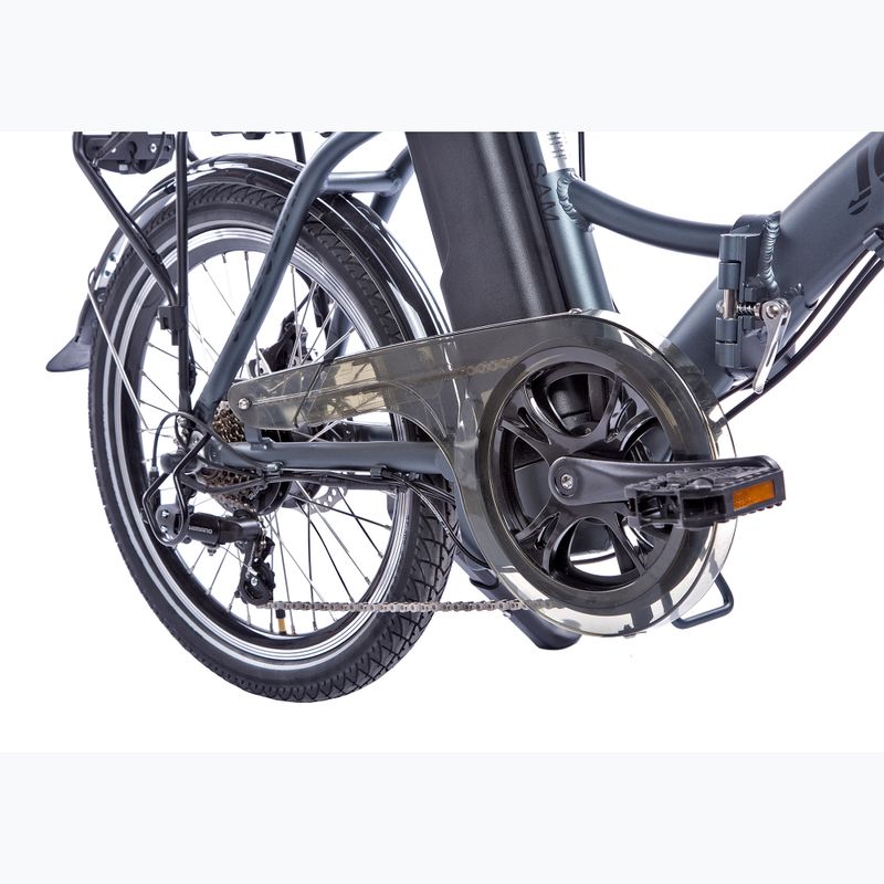 Електрически велосипед JOBOBIKE Sam 36V 13Ah 468Wh grey 12