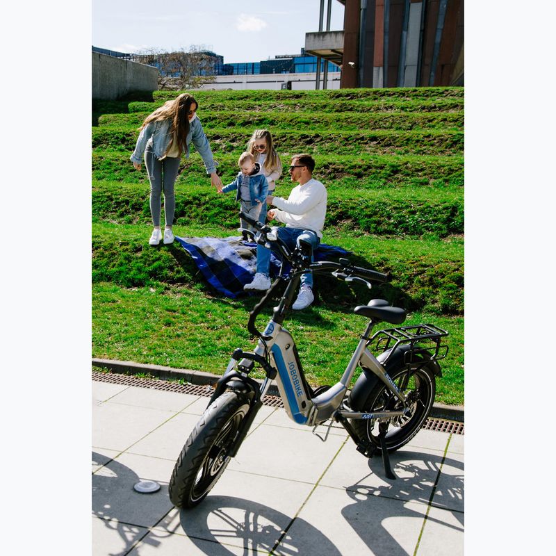 Електрически велосипед JOBOBIKE Romer 48V 14Ah grey 7