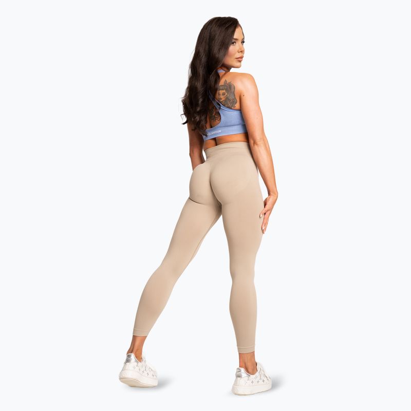 Дамски клин Gym Glamour Basic Scrunch beige 4