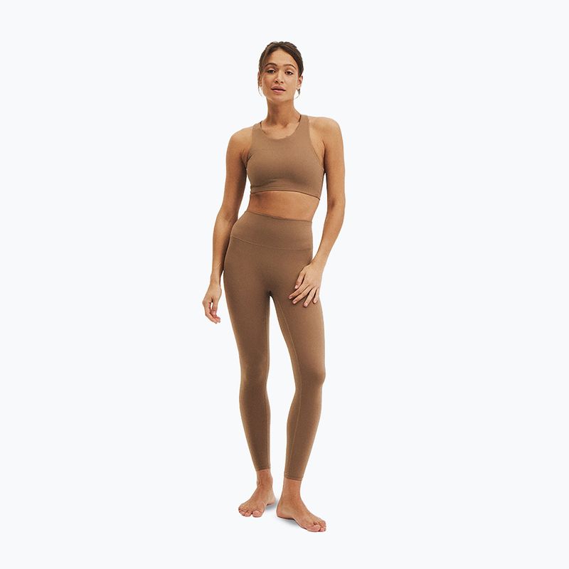 Дамски клин за йога JoyInMe Oneness Yoga 7/8 carmel coffee 2