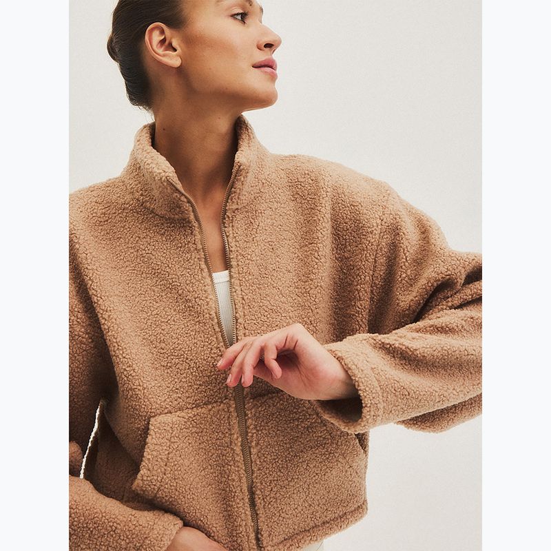 Дамски поларен топ JOYINME Explore carmel beige 6