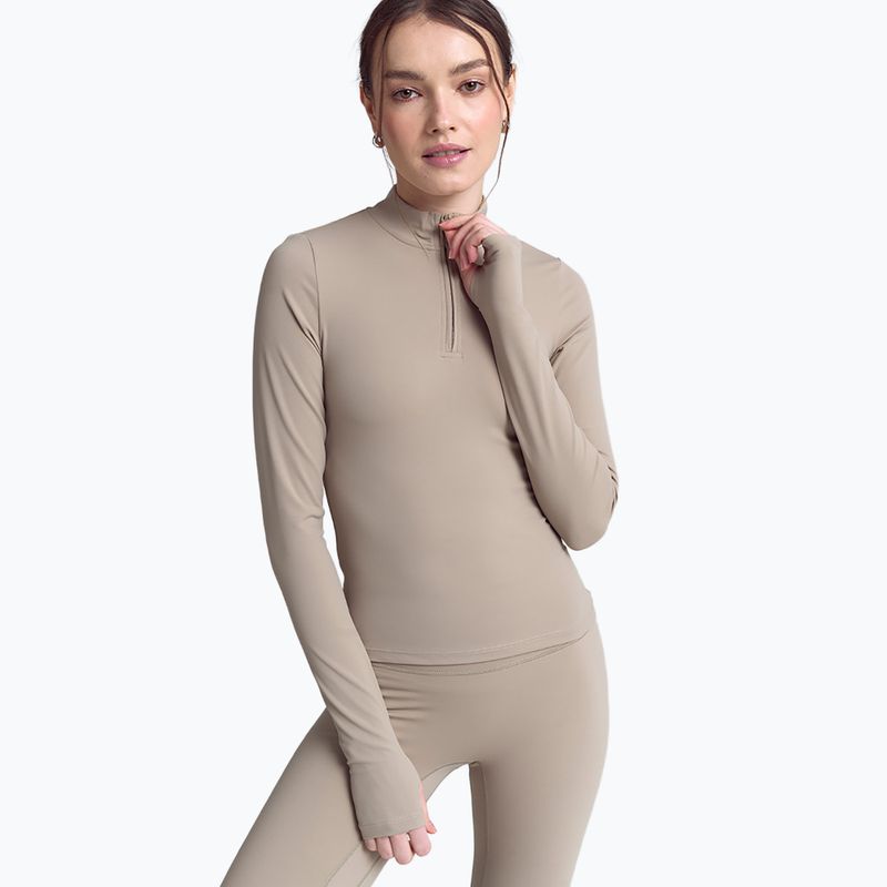 Дамски анцуг с дълъг ръкав JOYINME Motion LS 1/4 Zip sage