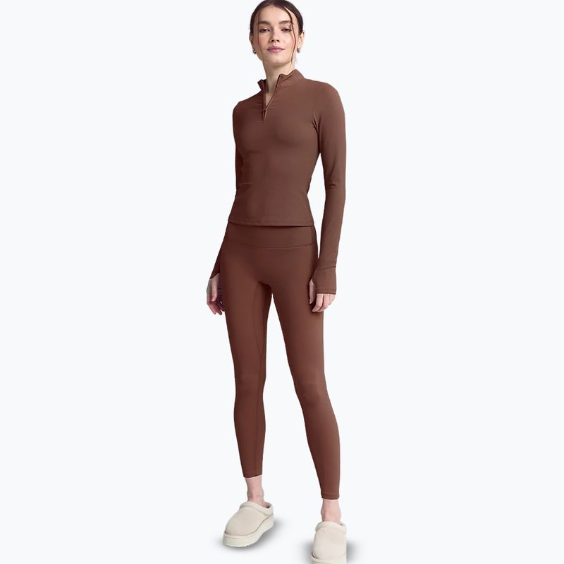 Дамски анцуг с дълъг ръкав JOYINME Motion LS 1/4 Zip chestnut 2