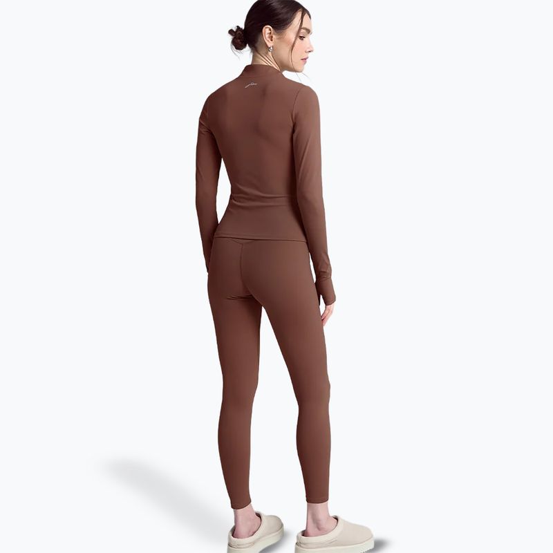 Дамски анцуг с дълъг ръкав JOYINME Motion LS 1/4 Zip chestnut 3
