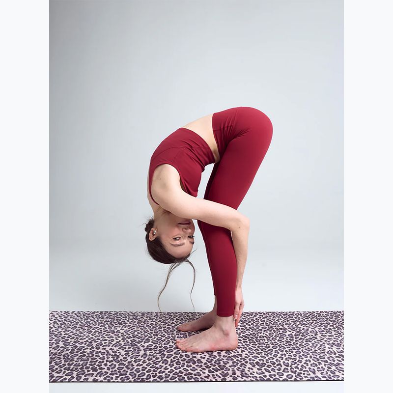 Дамски клин за йога JoyInMe Oneness Ease 7/8 red wine 4
