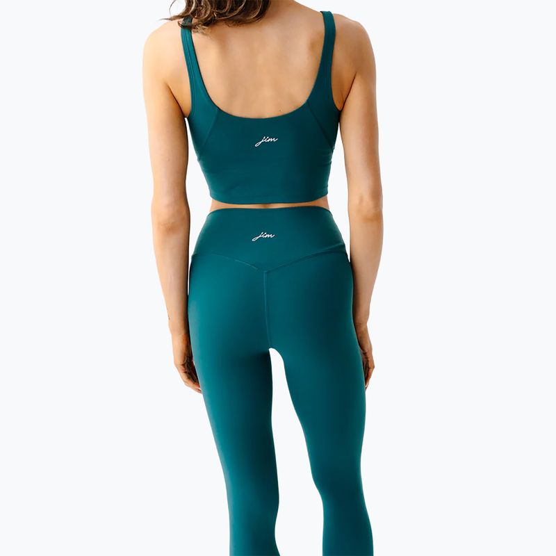 Дамски топ за йога JOYINME Grace noir green 2