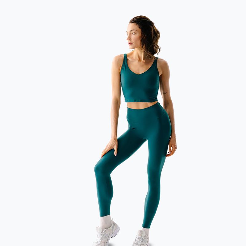 Дамски клин за йога JoyInMe Oneness Ease 7/8 black green 2