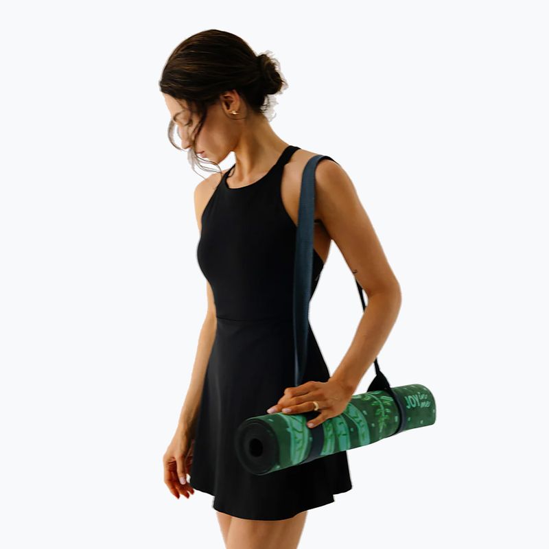 Йога постелка JOYINME Flow Coated jungle green 8