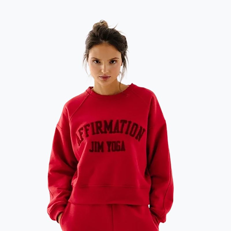Дамски поларен суитшърт JoyInMe Classic Pullover berry crash