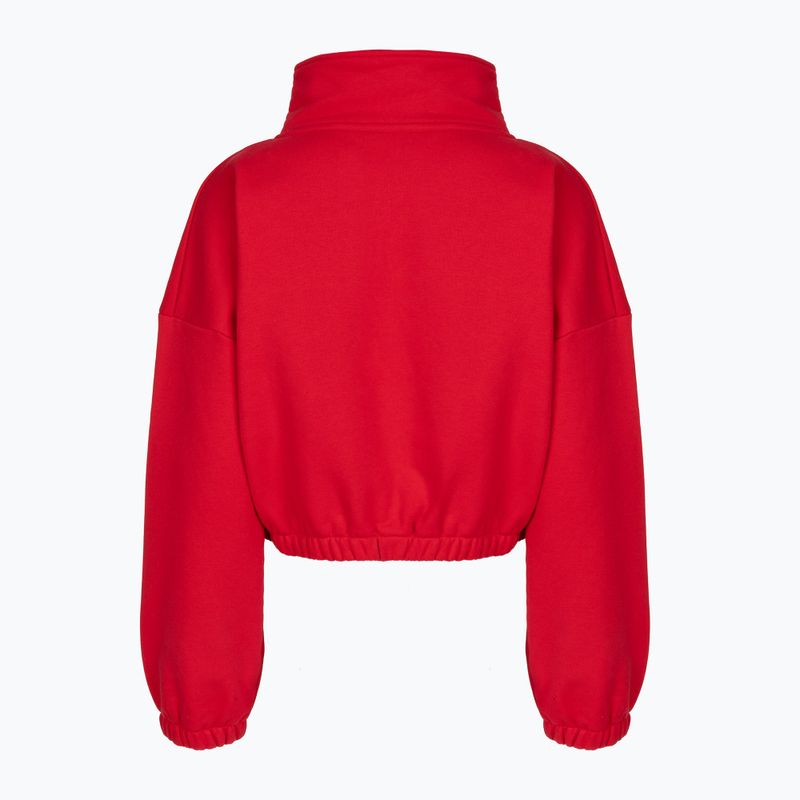 Дамски поларен суитшърт JoyInMe Zip Flow Sweatshirt berry crash 2
