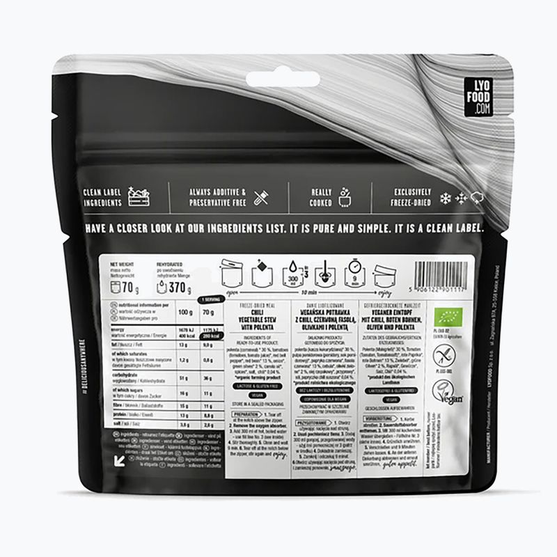 Лиофилизирана храна LYOFOOD Chilli sin Carne 370 g 2