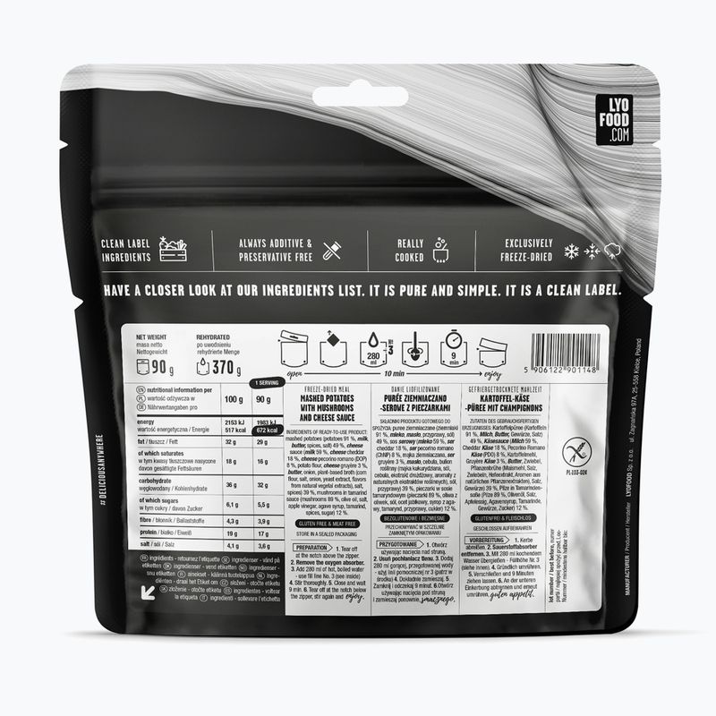 Лиофилизирана храна LYOFOOD Mash & Cheese 370 g 2