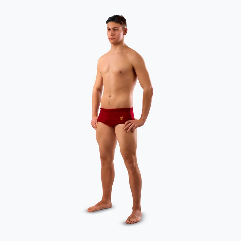 Мъжки боксерки за плуване SWEEP Classic Ruby burgundy 2