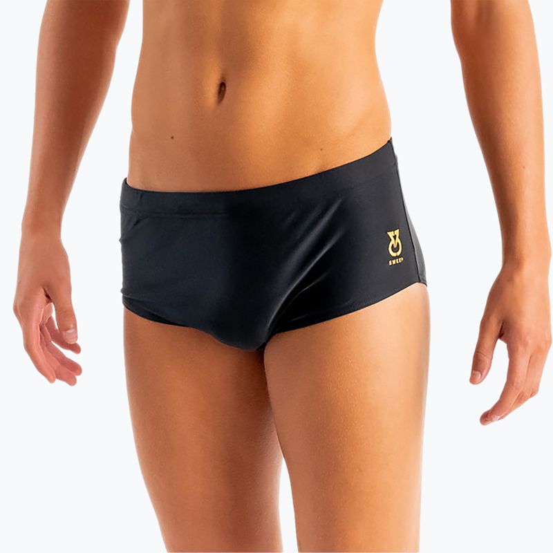 Мъжки боксерки за плуване SWEEP Classic Opium black
