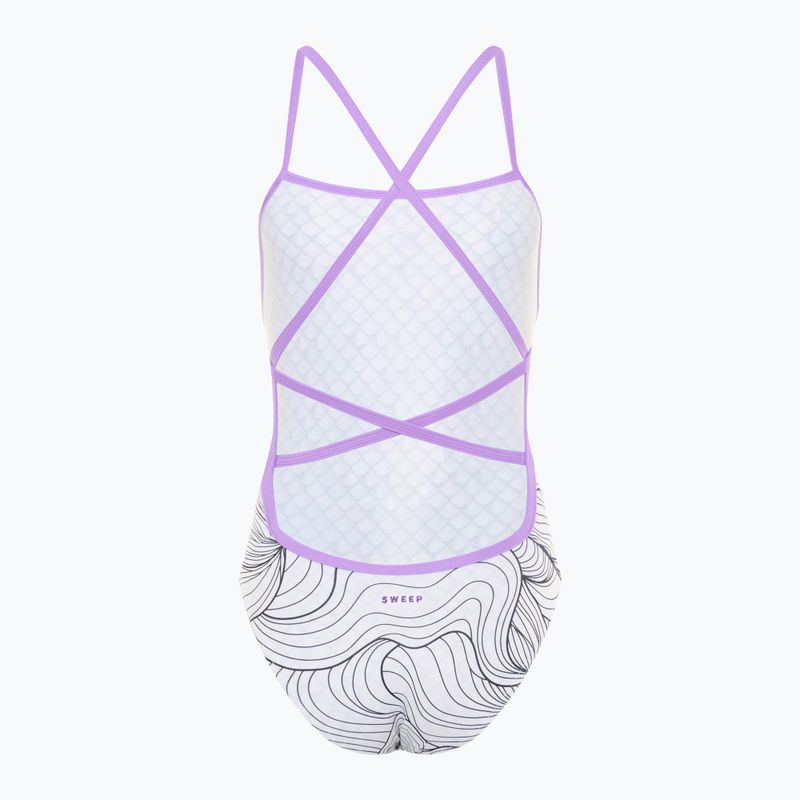 Дамски бански костюм от една част SWEEP Aqua Medusa white 2