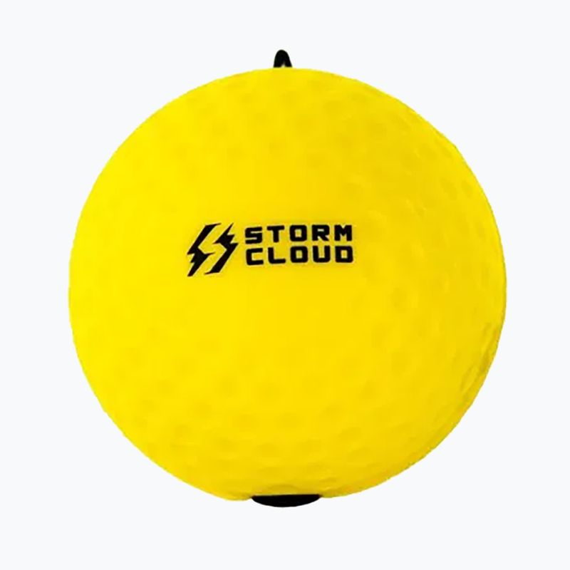 Топка за рефлекс StormCloud Ball Duo yellow/black 3