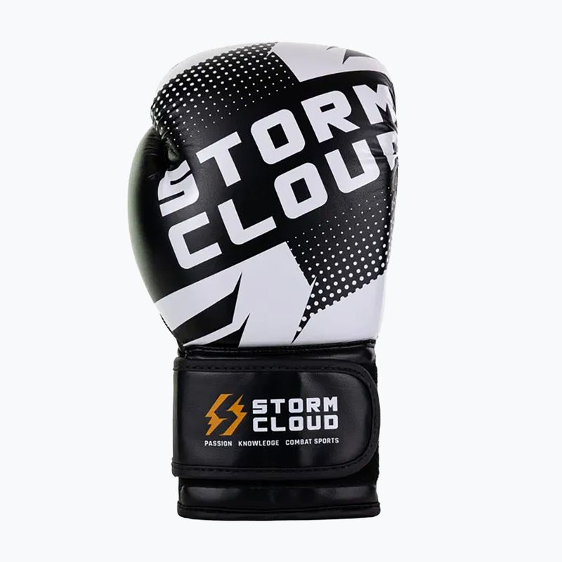 Боксьорски ръкавици StormCloud Bolt 3.0 black/white 4