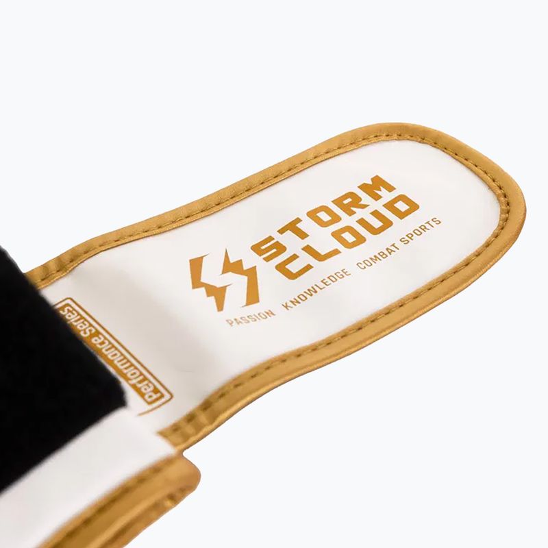 Боксови ръкавици StormCloud Bolt 3.0 white/gold 9