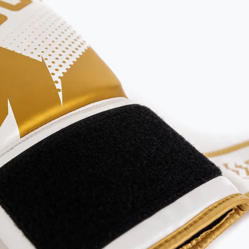 Боксови ръкавици StormCloud Bolt 3.0 white/gold 10