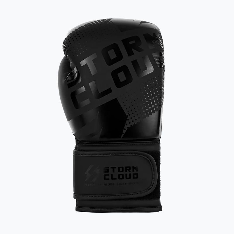 Боксови ръкавици StormCloud Bolt 3.0 black/black 4