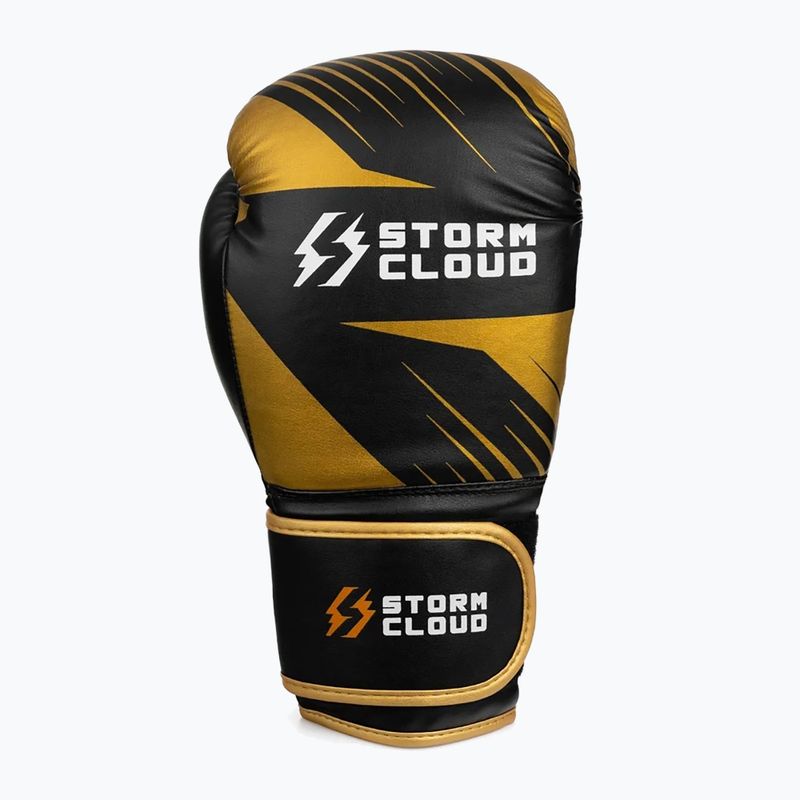 Боксови ръкавици StormCloud Lynx 2.0 black/gold 4