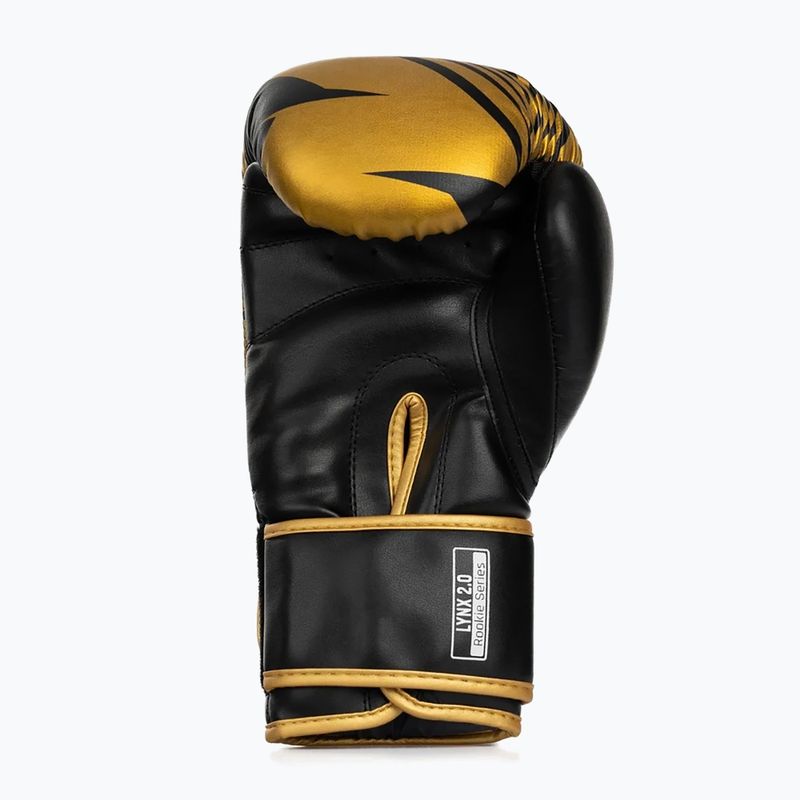 Боксови ръкавици StormCloud Lynx 2.0 black/gold 5