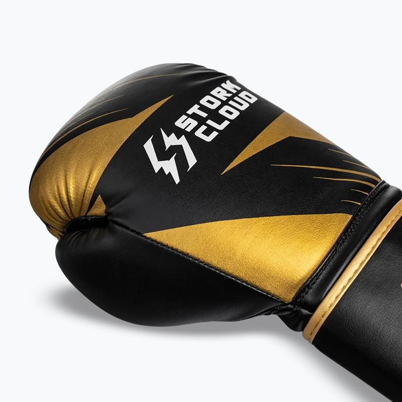 Боксови ръкавици StormCloud Lynx 2.0 black/gold 6