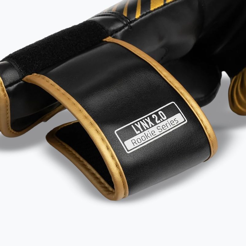 Боксови ръкавици StormCloud Lynx 2.0 black/gold 9