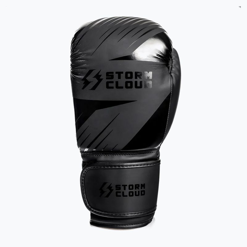 Боксови ръкавици StormCloud Lynx 2.0 black/black 4