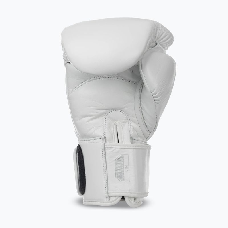 Боксови ръкавици StormCloud Muay Thai Blizzard 2.0 white/silver 3