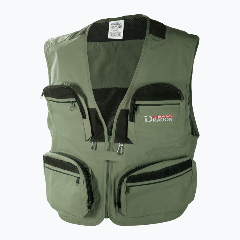 Рибарска жилетка Dragon Team Dragon green CHR-KA-20-02
