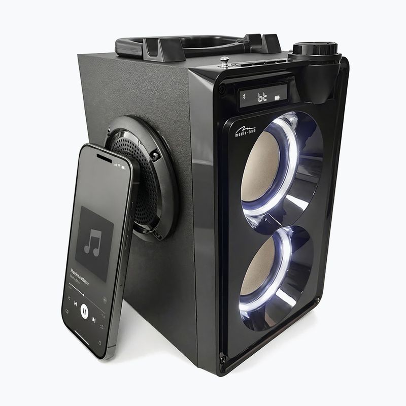 Преносим високоговорител Media-Tech Overbox black 6