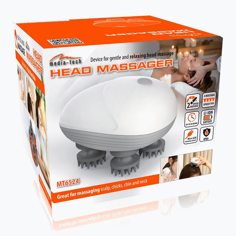 Масажор Media-Tech MT6524 white/grey 8