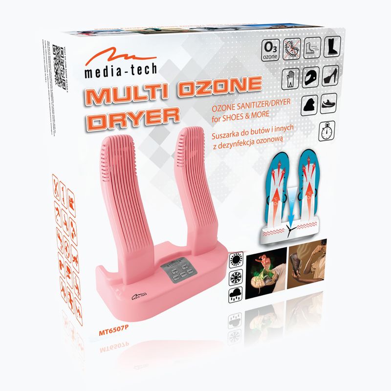 Сушилня за обувки Media-Tech Ozone Pro pink 8