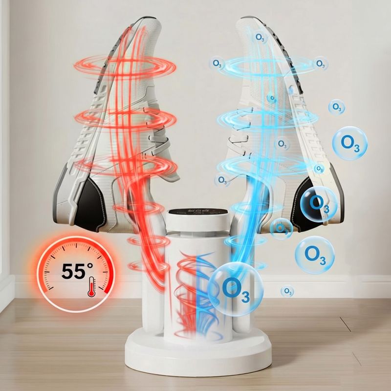 Сушилня за обувки Media-Tech Ozone Pro+ white/yellow 8