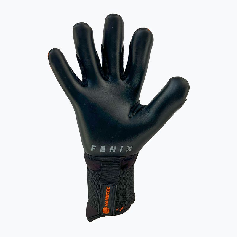 Детски вратарски ръкавици Football Masters Fenix orange fluo 2