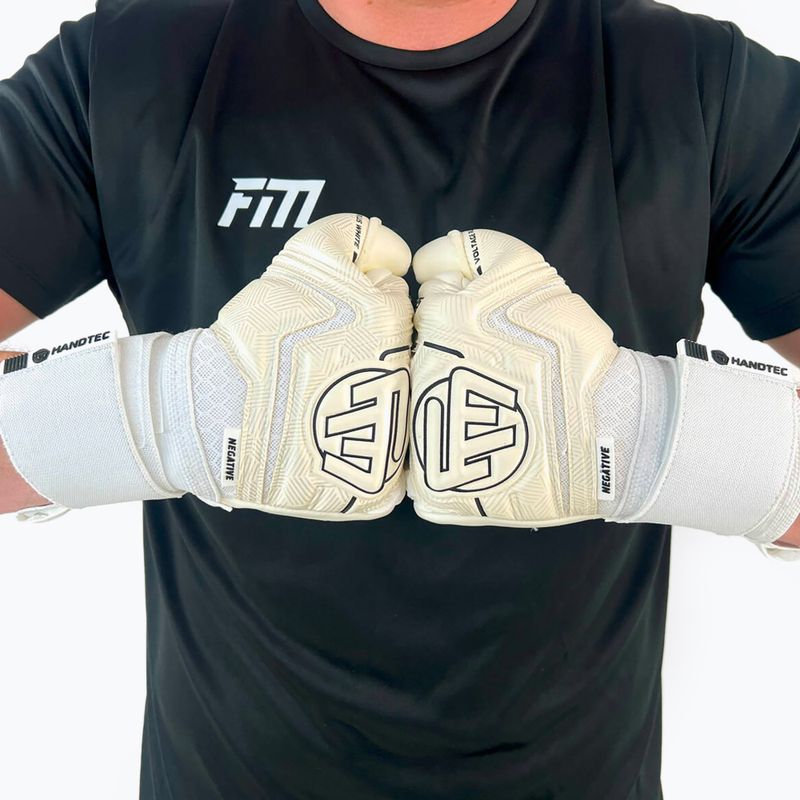 Вратарски ръкавици Football Masters Voltage Plus NC white 5