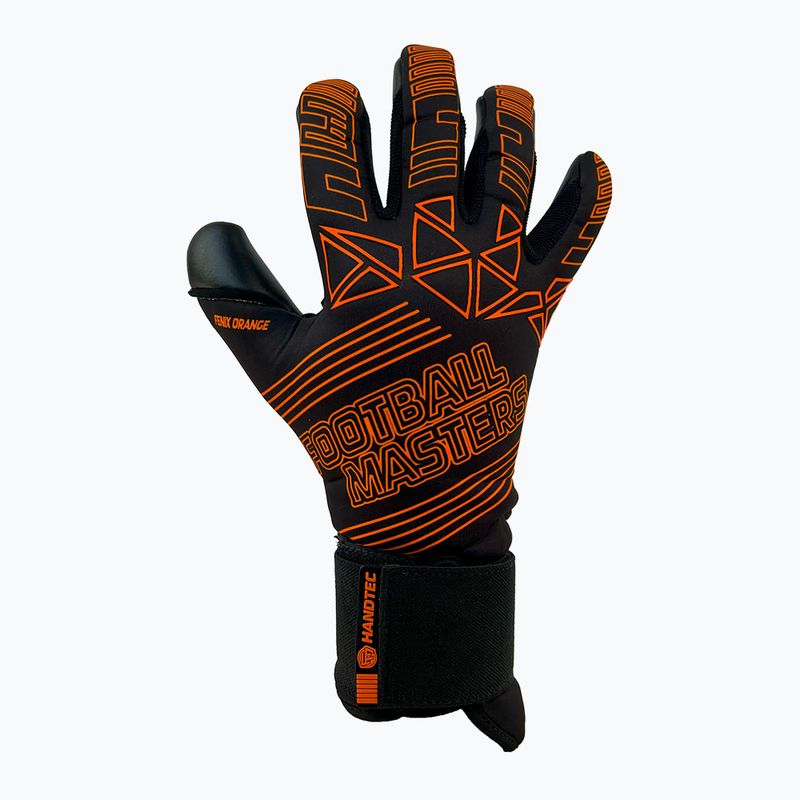 Вратарски ръкавици Football Masters Fenix orange fluo