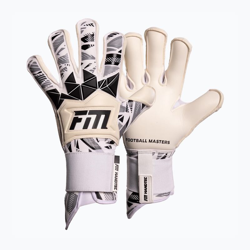 Вратарски ръкавици Football Masters Invictus X Pro RF white/black