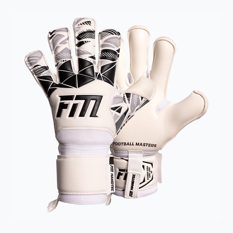 Вратарски ръкавици Football Masters Invictus X RF white/black