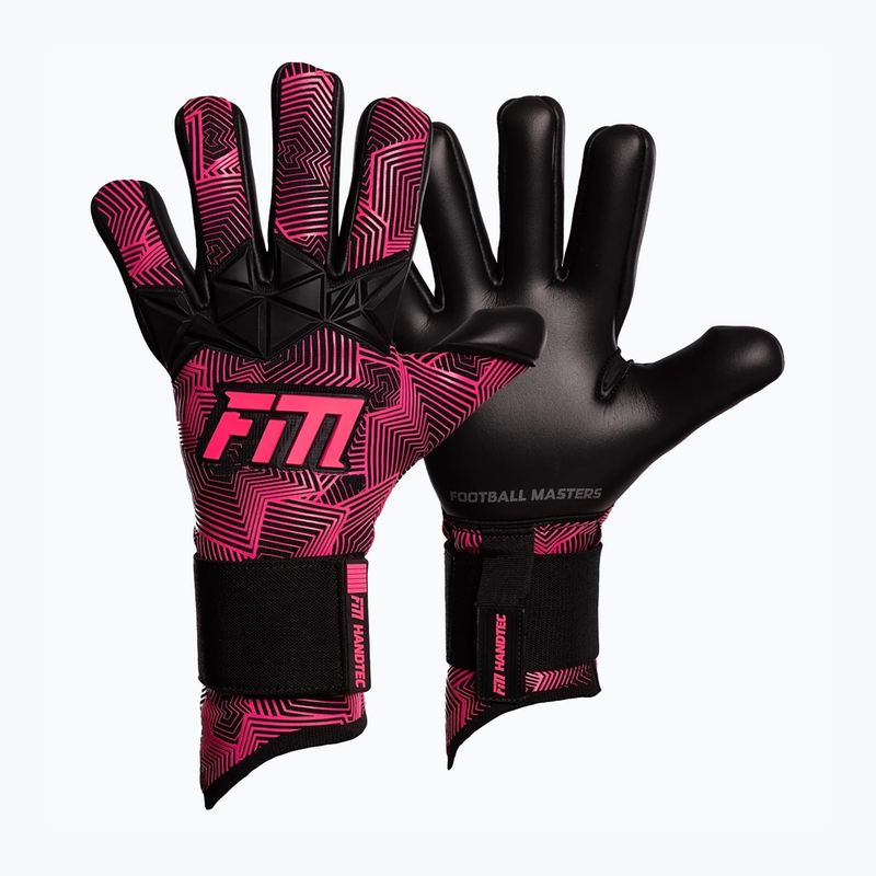 Вратарски ръкавици Football Masters Varis X Pro NC black/pink